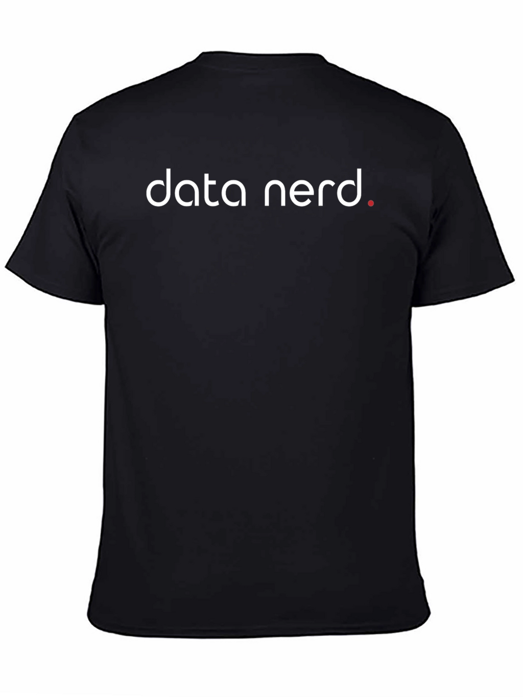 Data Nerd Tee - Black Cotton Blend
