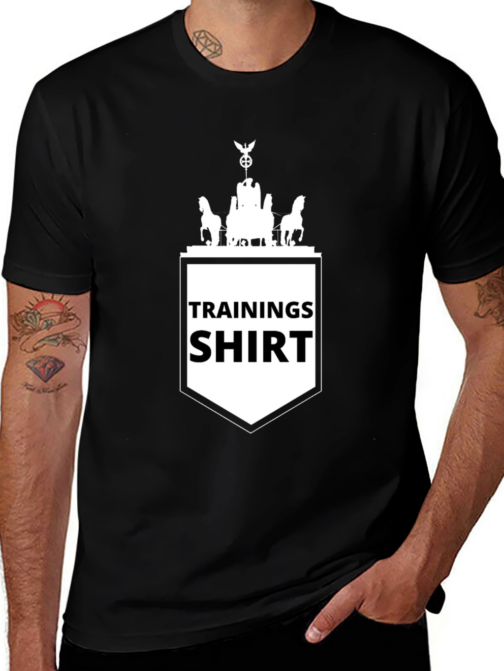 Training Shirt Tee - Berlin Landmark Graphic
