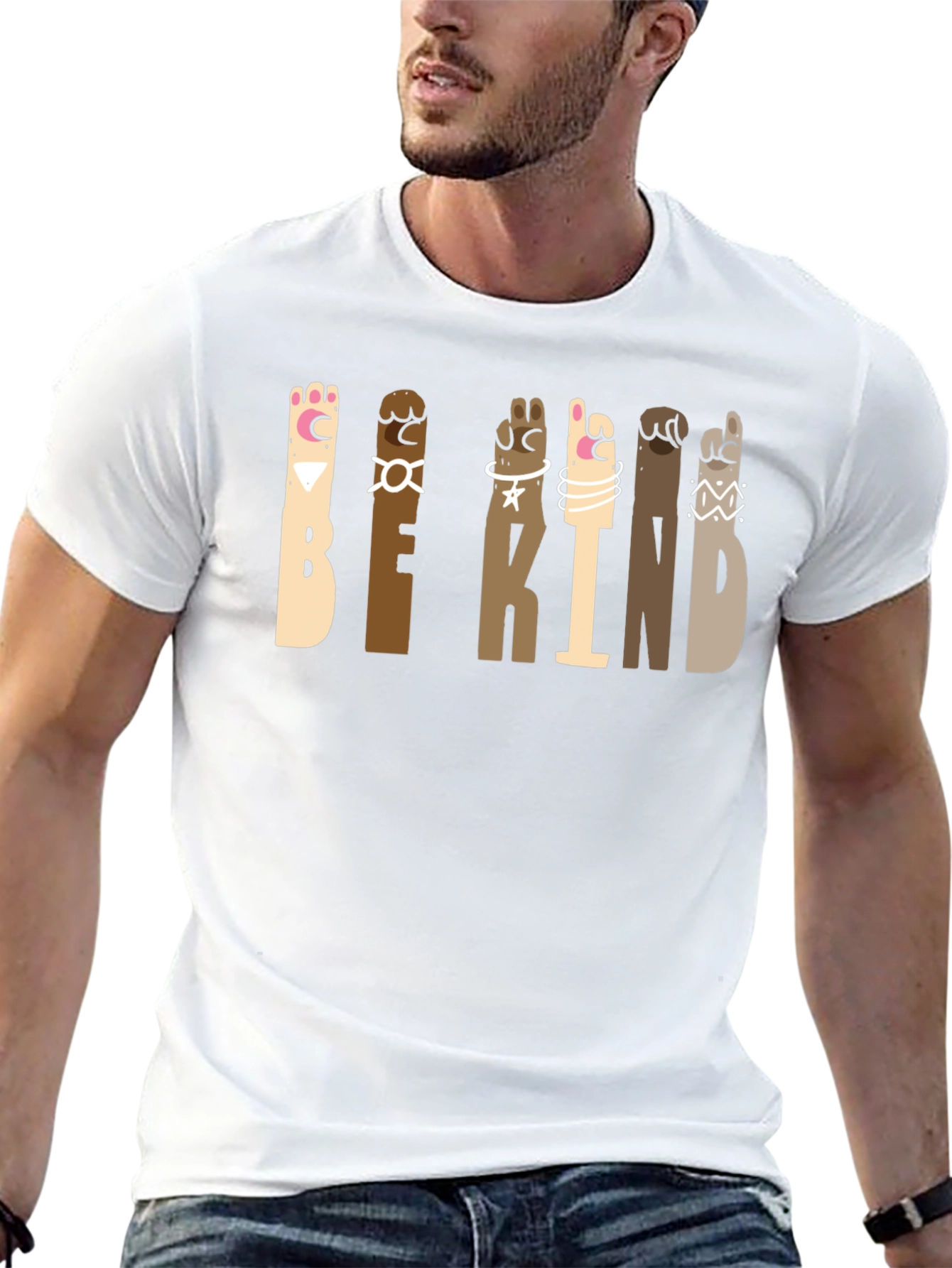 Be Kind Graphic Tee - Diversity & Inclusion T-Shirt
