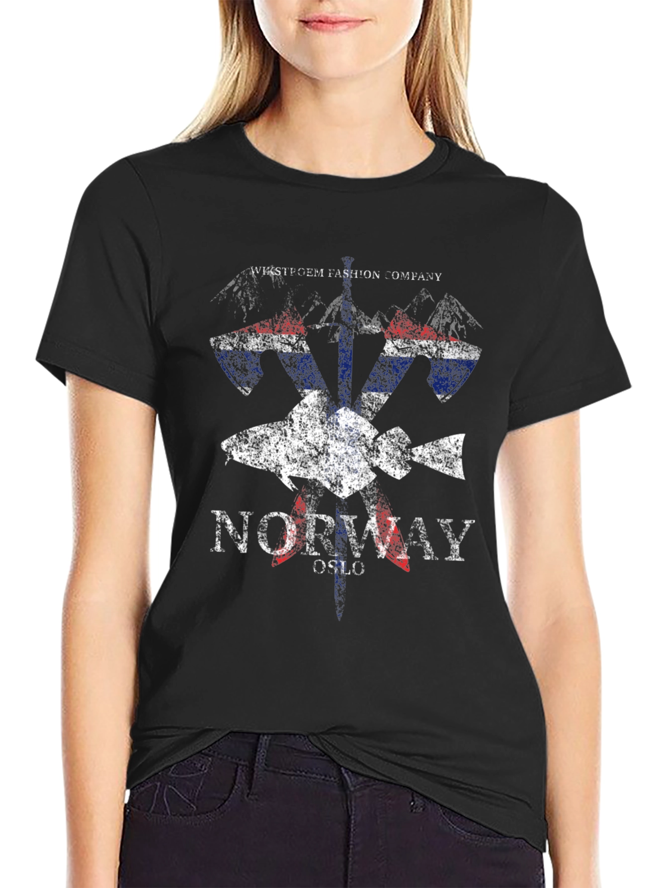Norway Fish Flag Graphic Tee