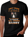 Bull Terrier Daddy T-Shirt - Special Fathers Day Gift