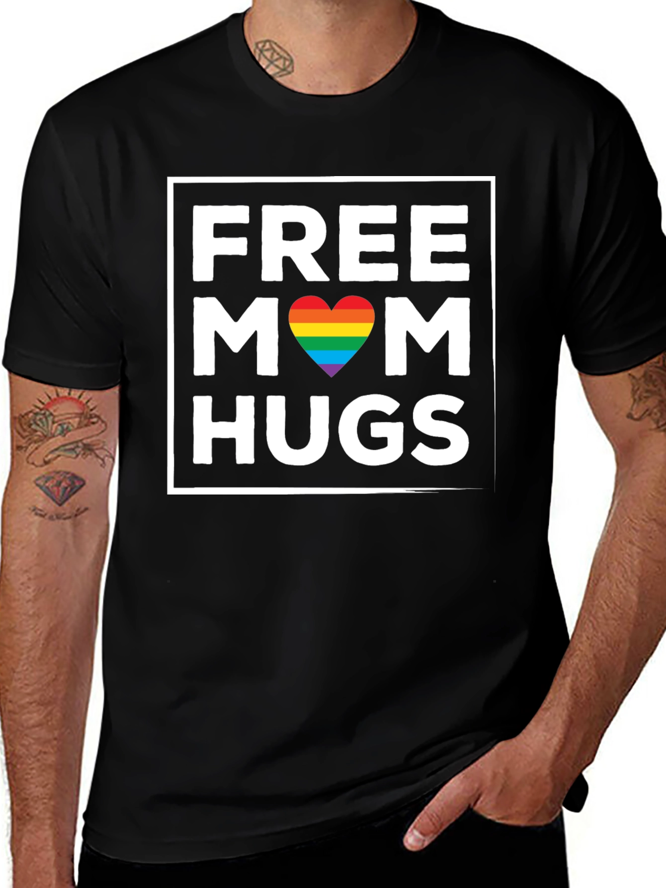Free Mom Hugs Pride T-Shirt
