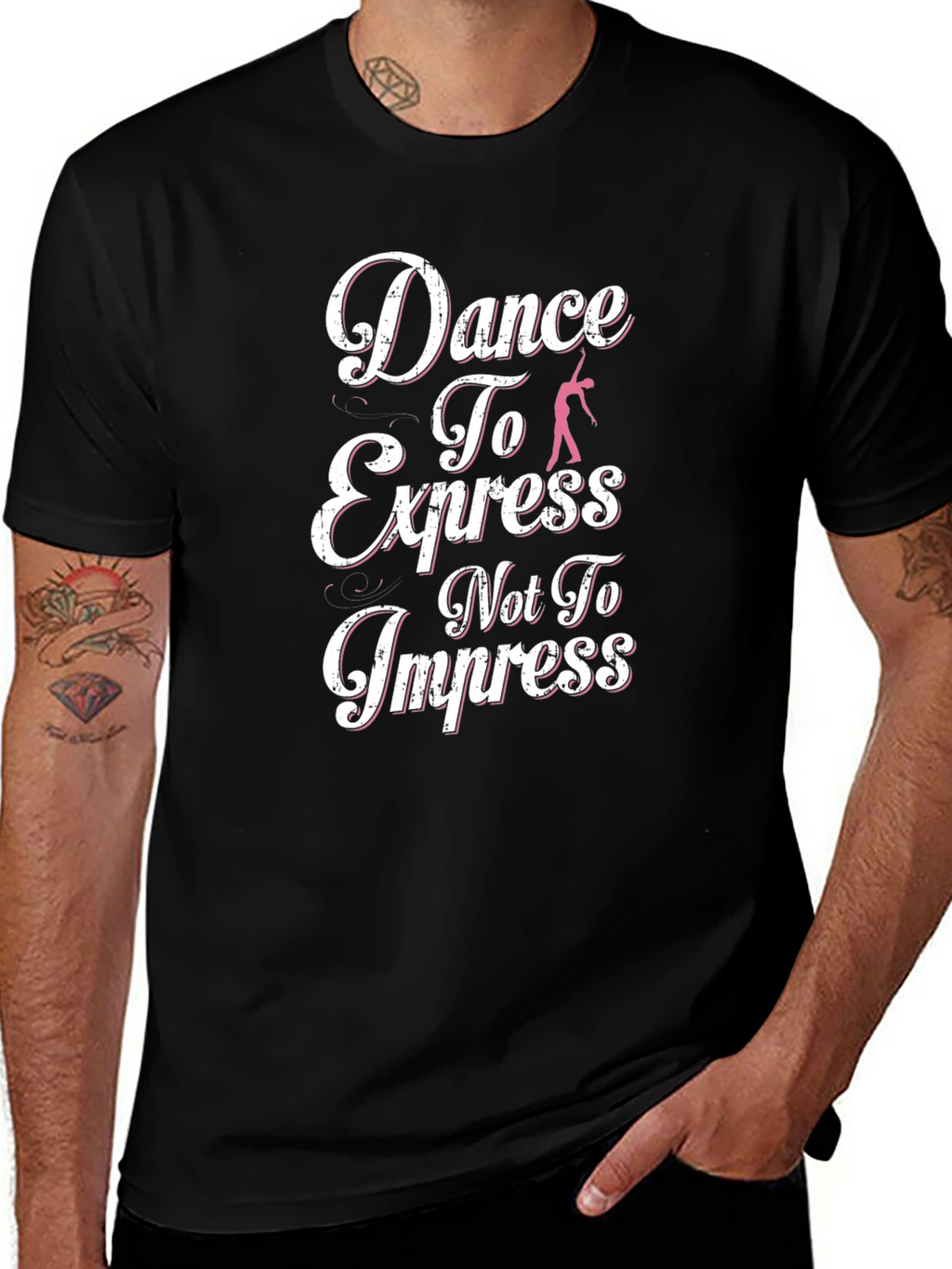 Dance to Express Graphic T-Shirt