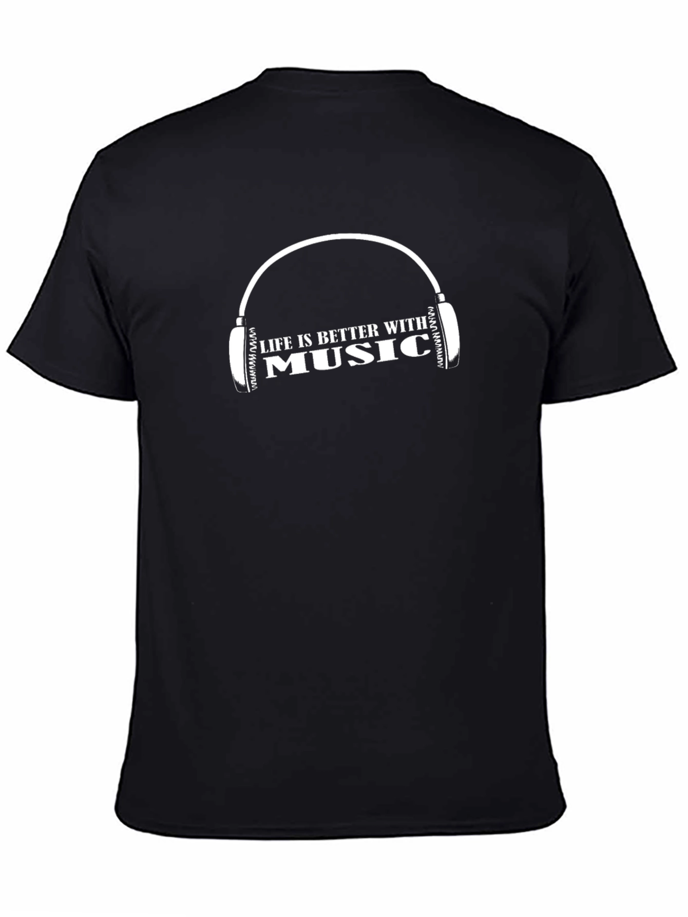 Music Lover T-Shirt - Life is Better with Music Tee