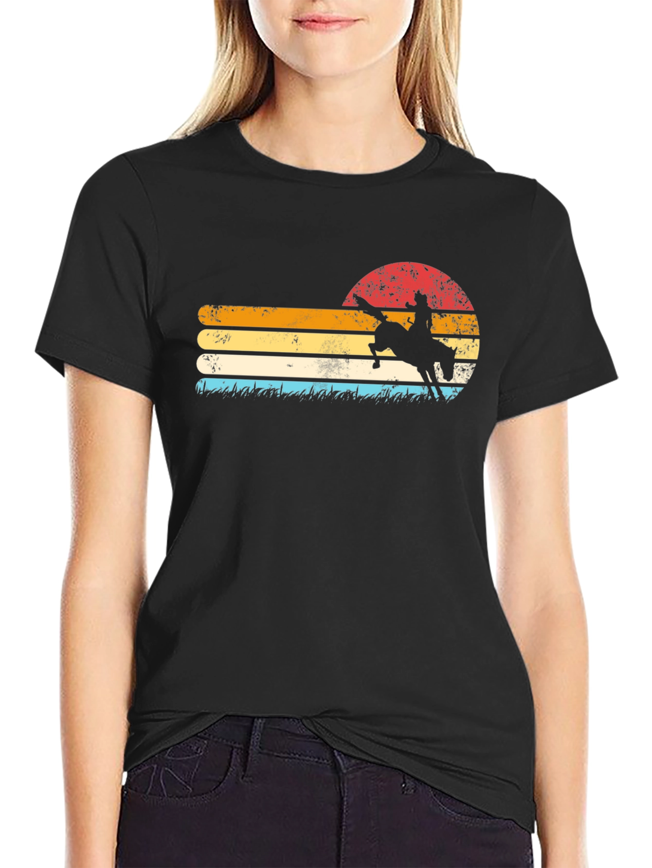 Cowboy Sunset Graphic Tee