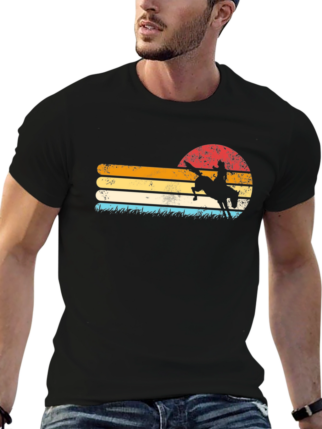 Cowboy Sunset Graphic Tee