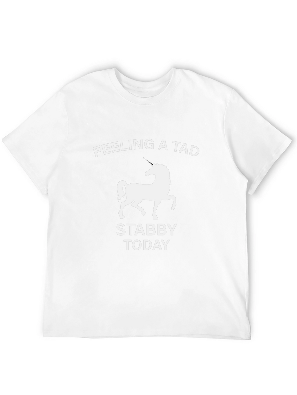 Feeling A Tad Stabby Today Horse Graphic Tee