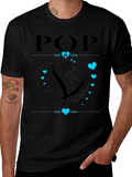 Pop is Love Black Graphic Tee