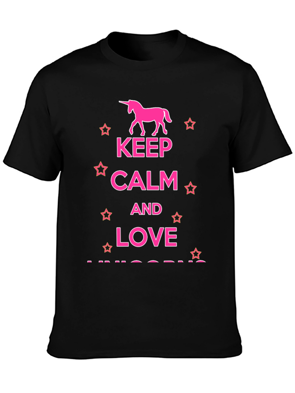 Keep Calm & Love Unicorns T-Shirt