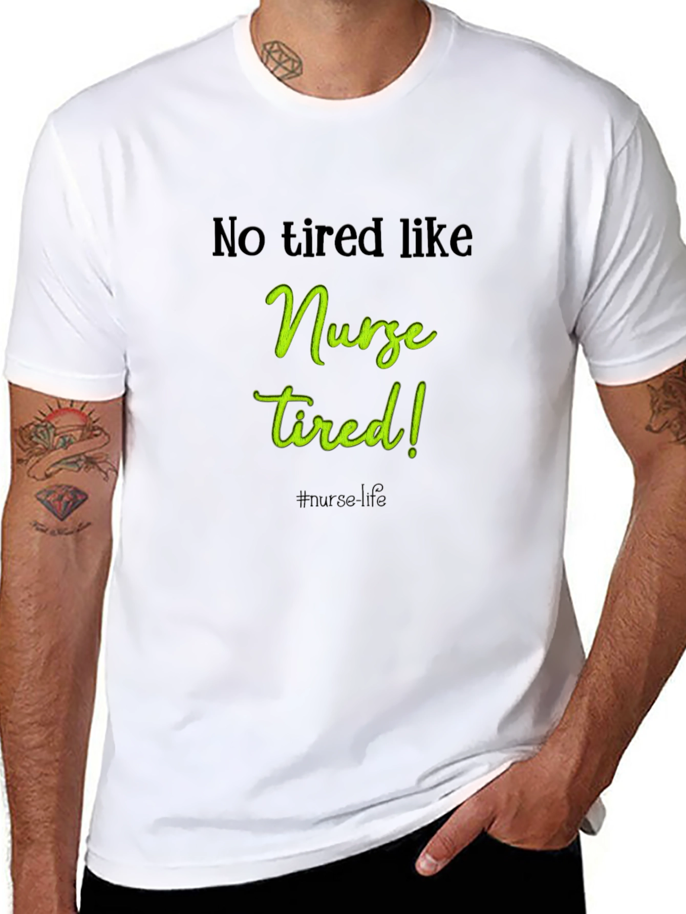 Nurse Tired T-Shirt - Essential for Healthcare Heroes