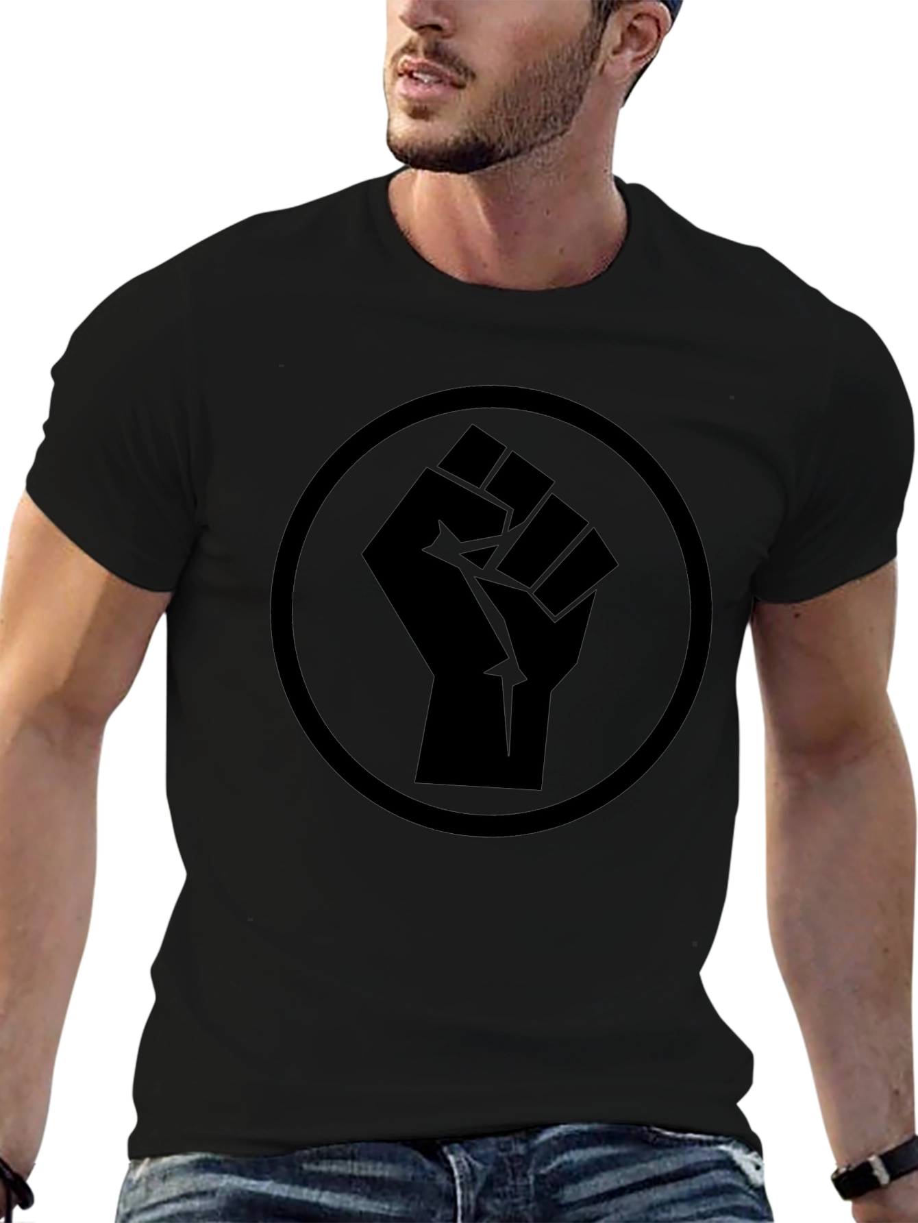 Black Power Fist Graphic Tee - Unisex Activism T-Shirt