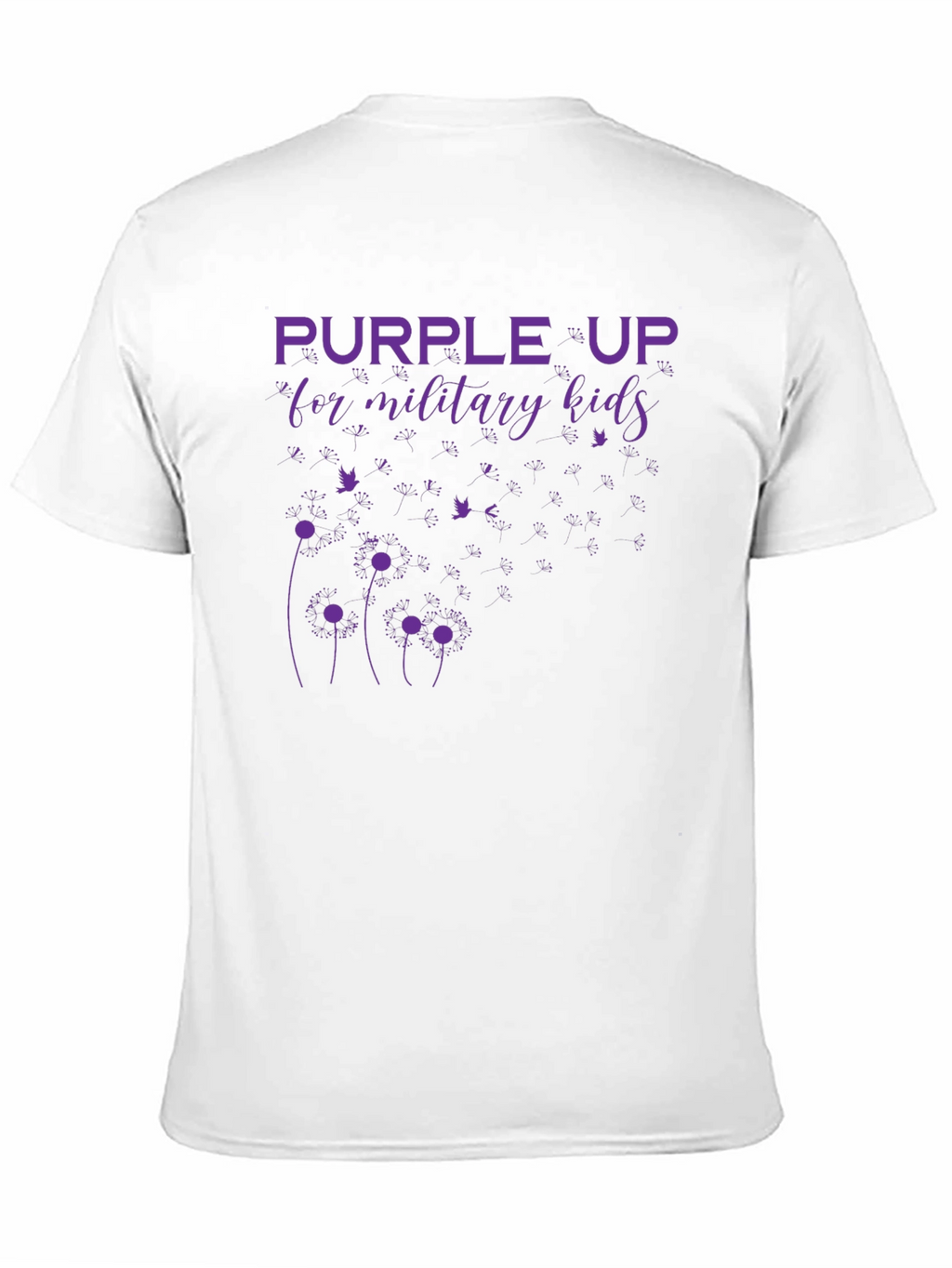 Purple Up Military Kids T-Shirt