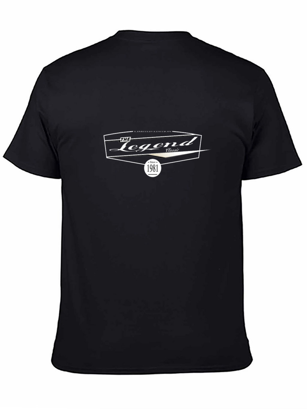 The Legend Classic 1981 Black T-Shirt