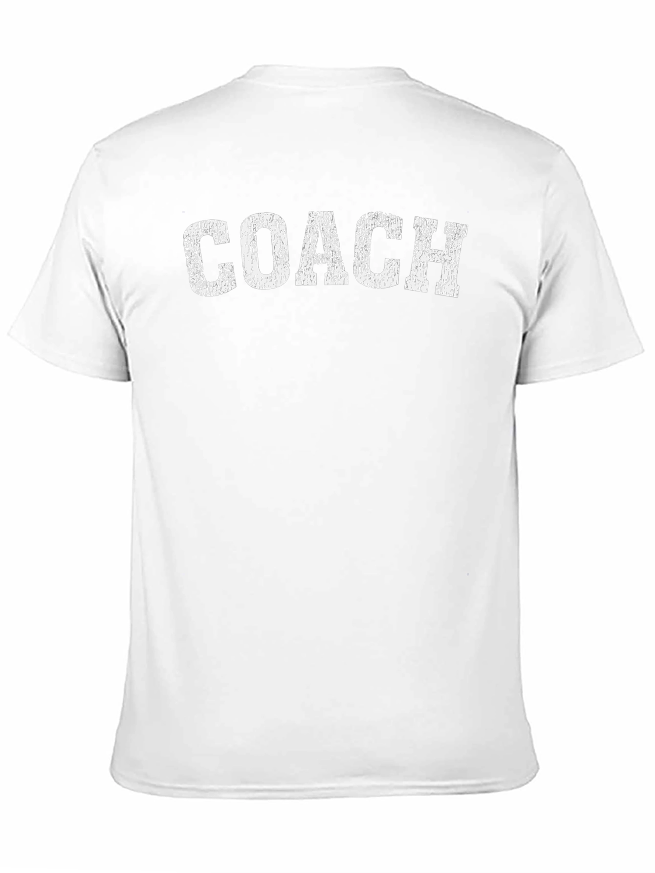 Coach Graphic T-Shirt - Distressed Print Design