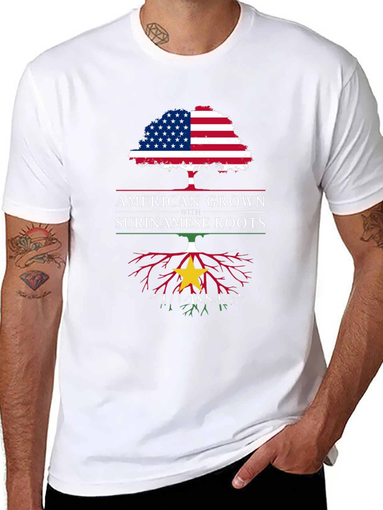 American Grown with Surinamese Roots T-Shirt