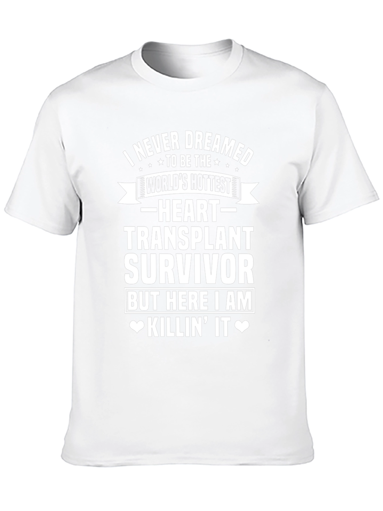 Heart Transplant Survivor Graphic T-Shirt