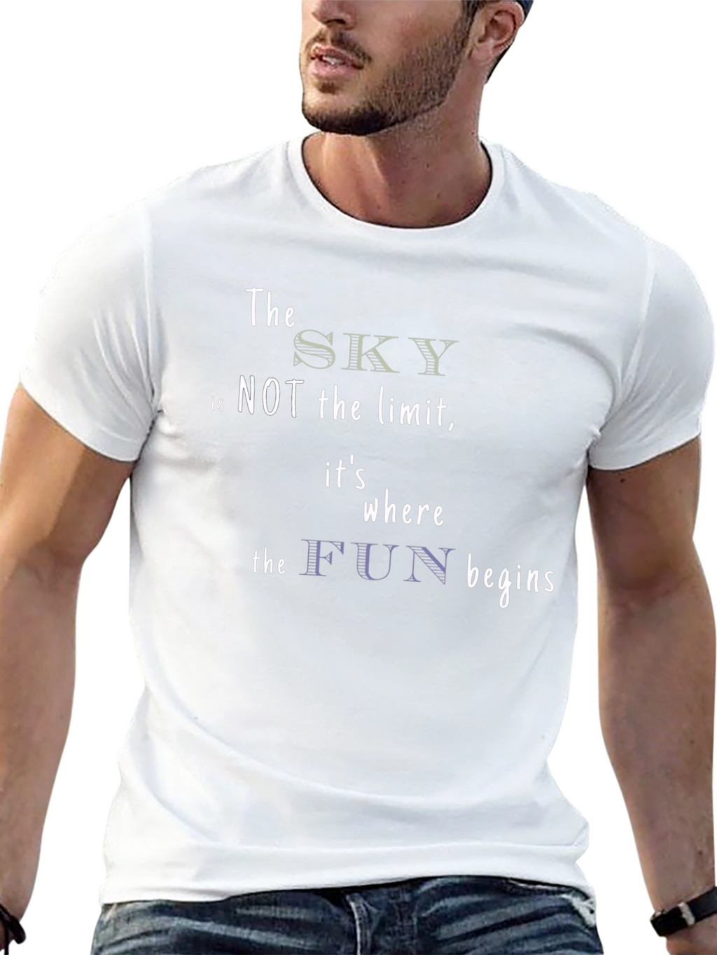 The Sky Is Not The Limit Graphic T-Shirt