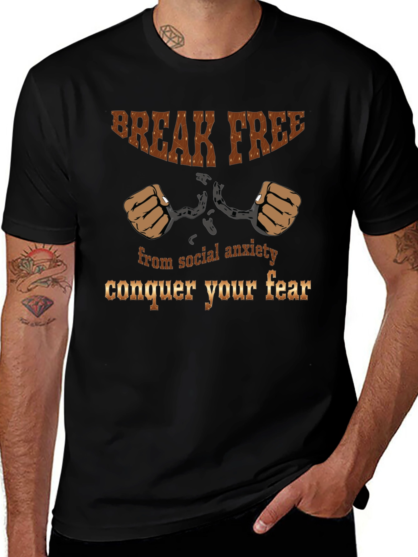 Break Free T-Shirt - Conquer Your Fear