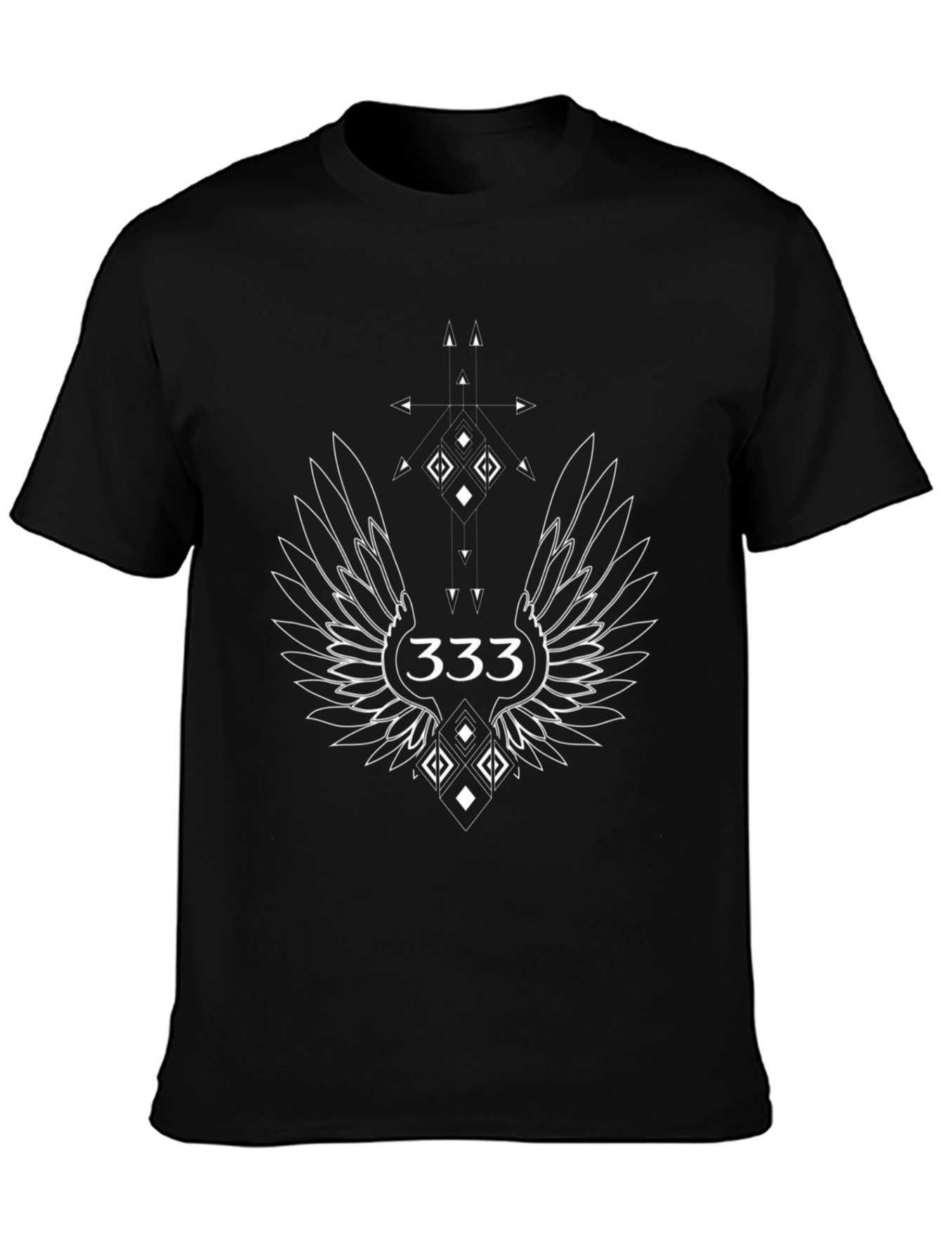 Mystic Number 333 Wings T-Shirt