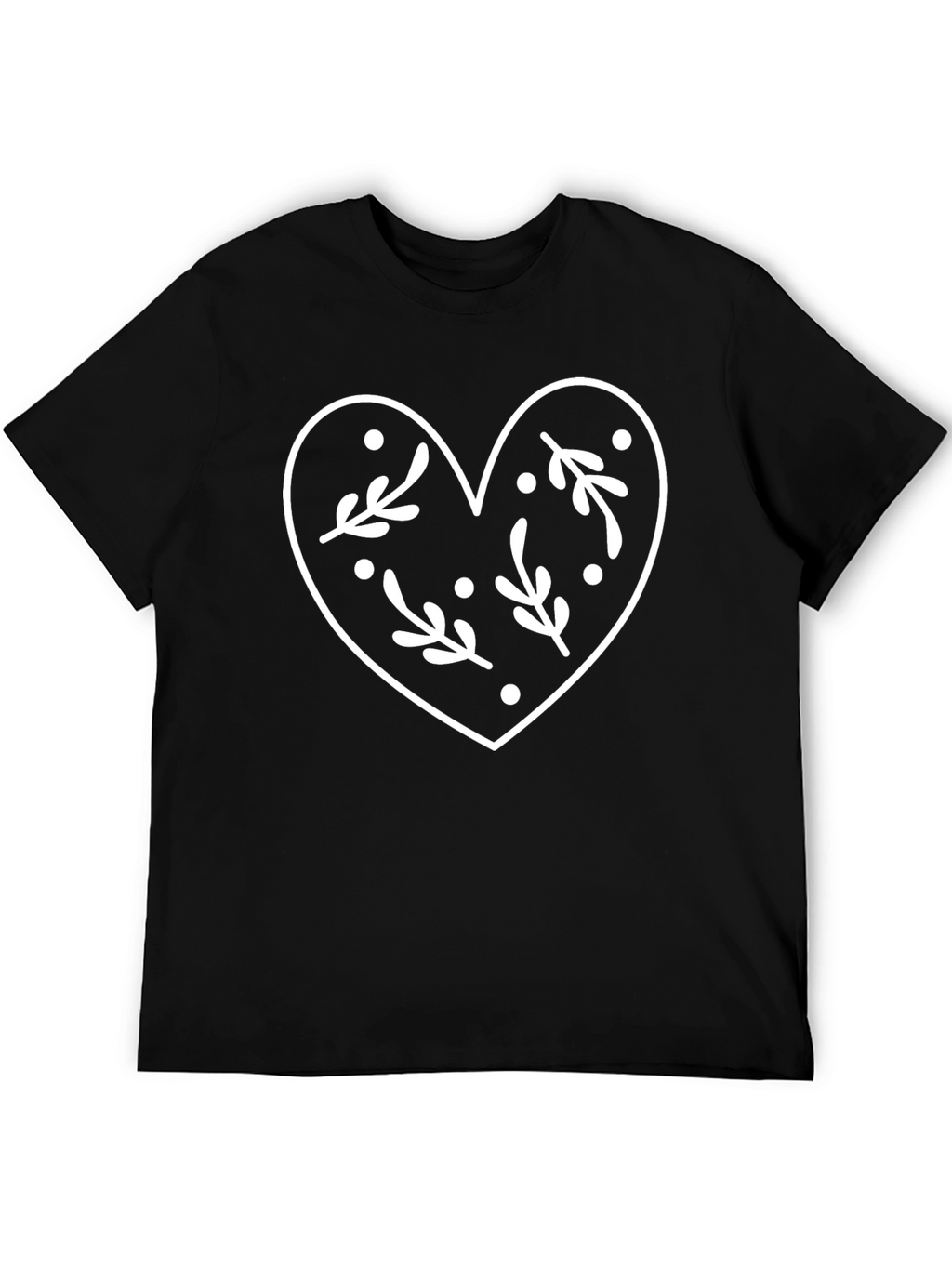 Heart Graphic Tee - Modern Minimalist Design