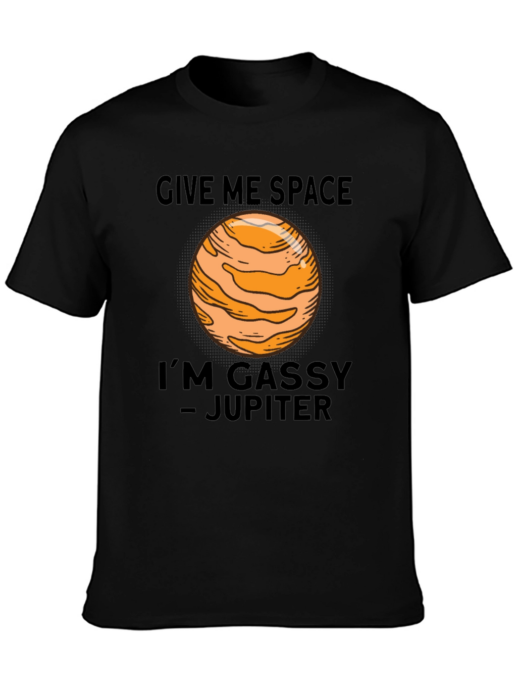 Gassy Jupiter Space Humor T-Shirt