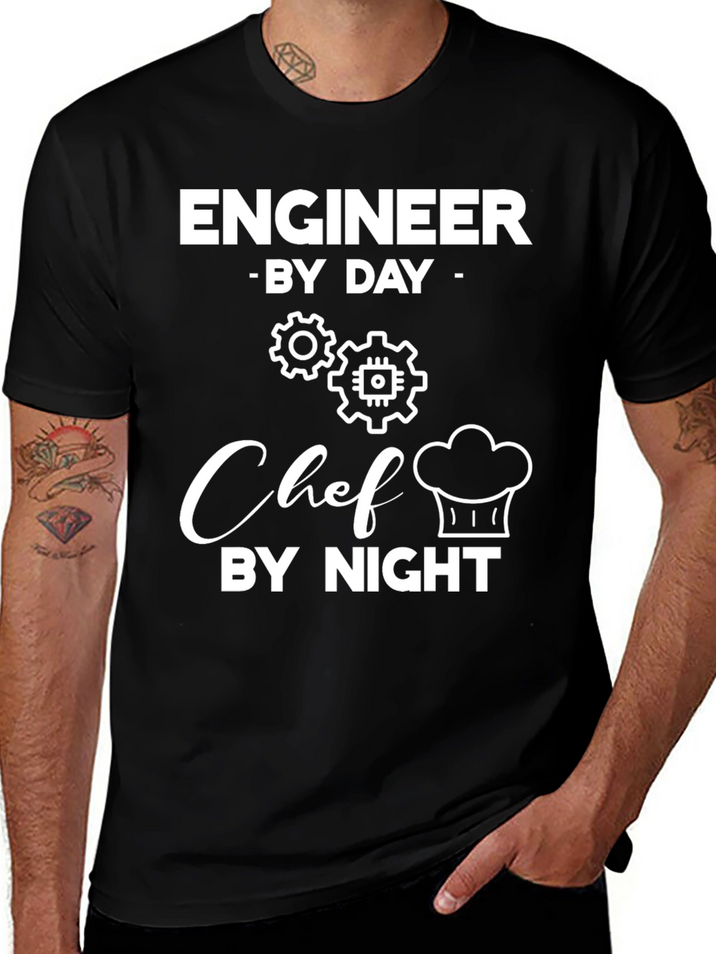Engineer by Day Chef by Night T-Shirt