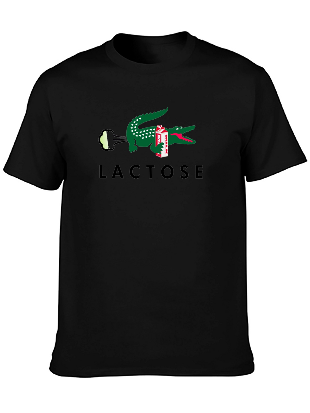 Lacoste Inspired Lactose Funny T-Shirt
