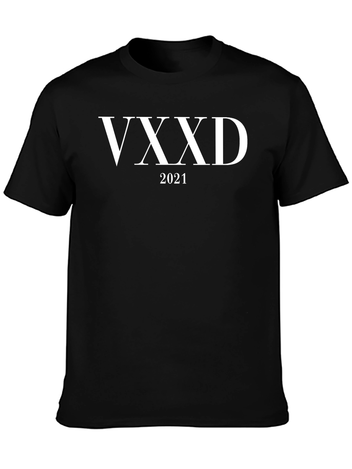 VXXD 2021 Graphic Tee - Stylish Black T-Shirt