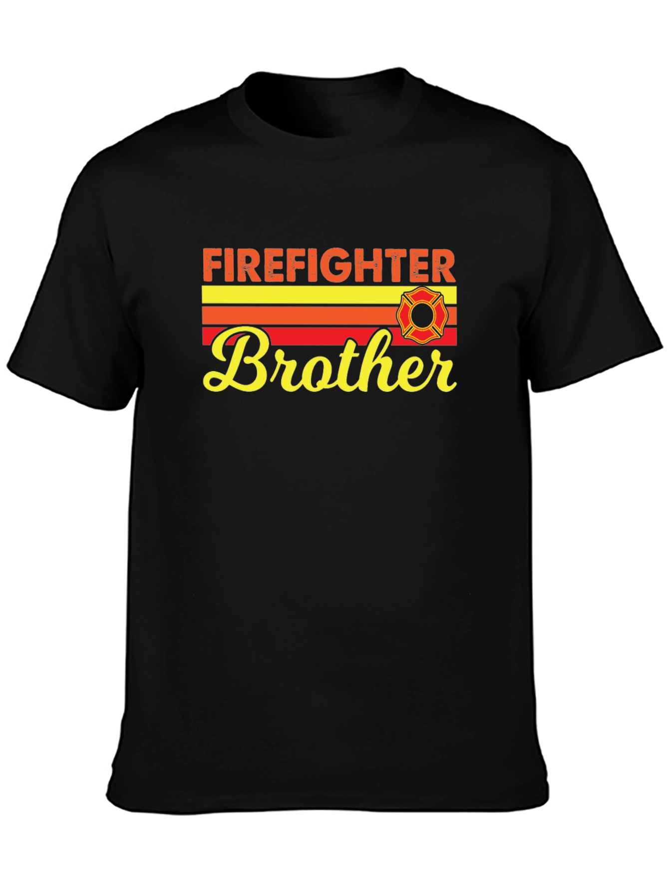 Firefighter Brother T-Shirt - Gift For Firemen