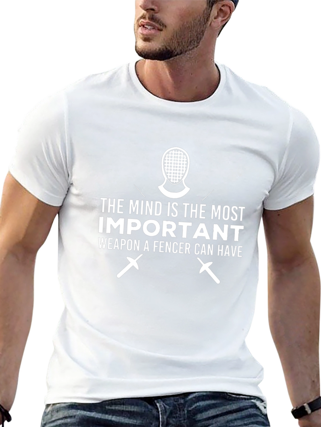 Fencer Mindset T-Shirt: The Most Important Weapon