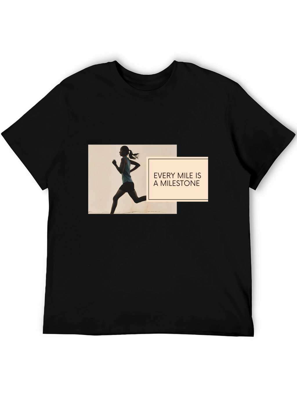 Every Mile is a Milestone Graphic Tee