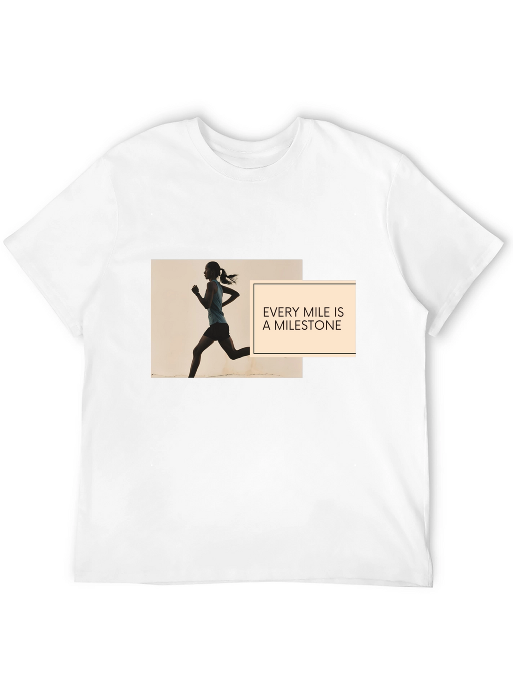 Every Mile is a Milestone Graphic Tee
