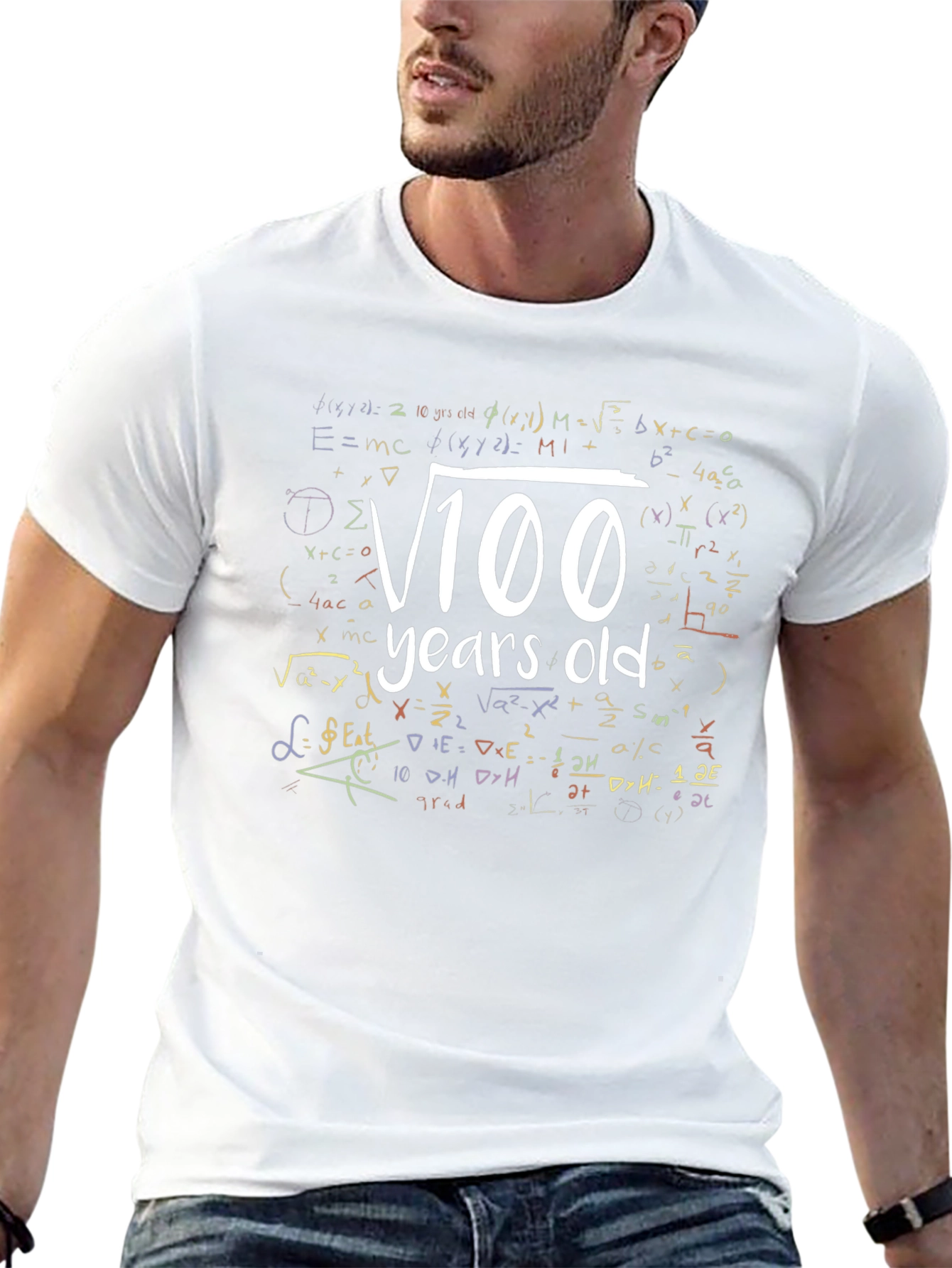 √100 Years Old T-Shirt - Math Lover Gift