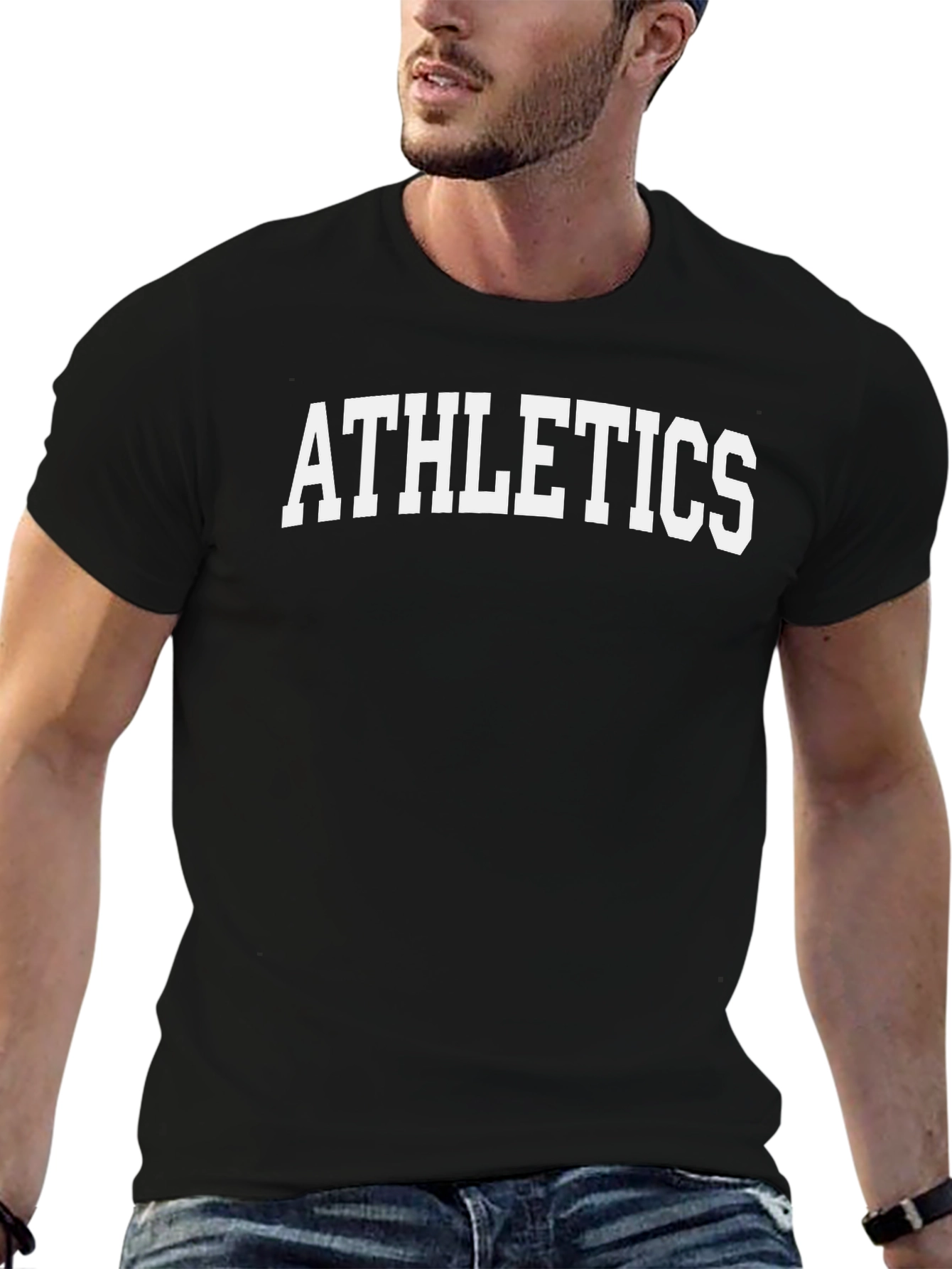 Athletics Graphic T-Shirt - Classic Collegiate Style
