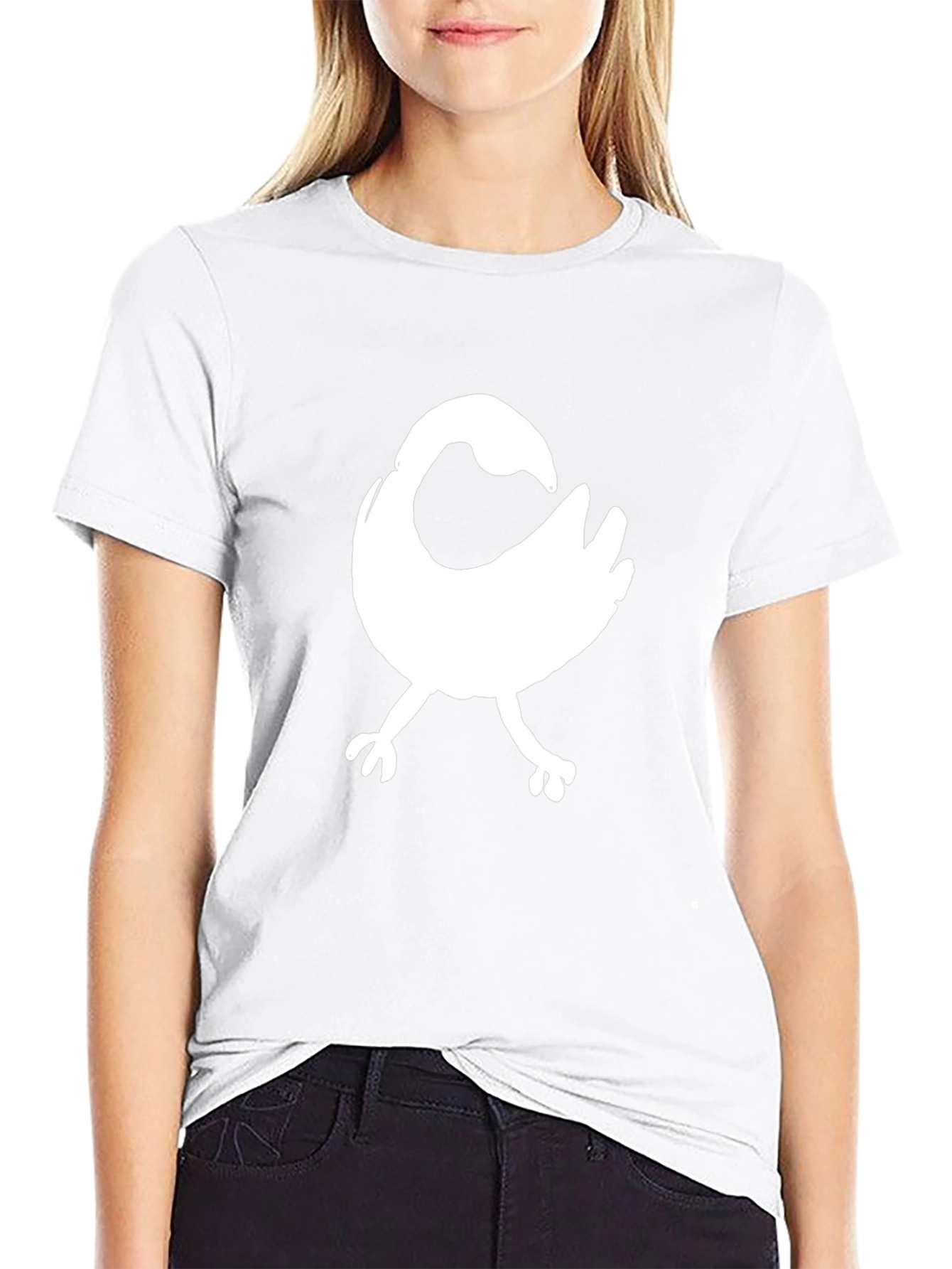 Sankofa Bird Graphic T-Shirt - Black Cotton Tee