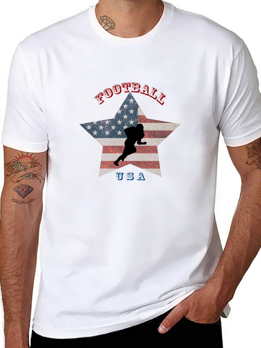 Football USA Graphic Tee