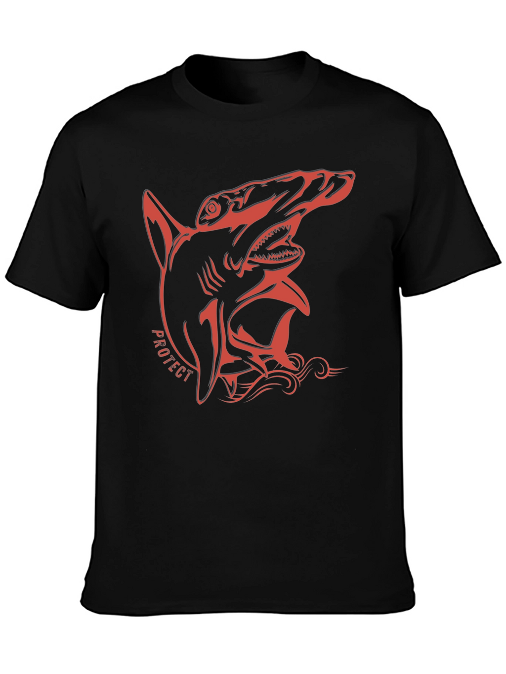 Hammerhead Shark Graphic Tee - Protect Our Oceans
