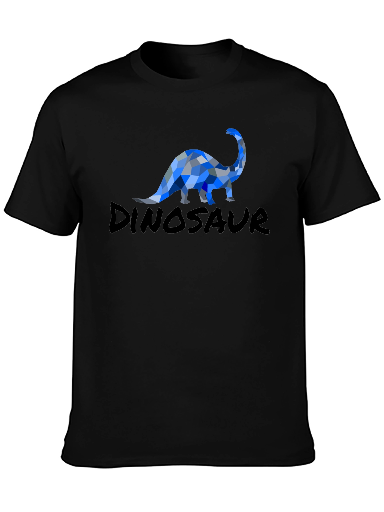 Geometric Dinosaur Graphic Tee