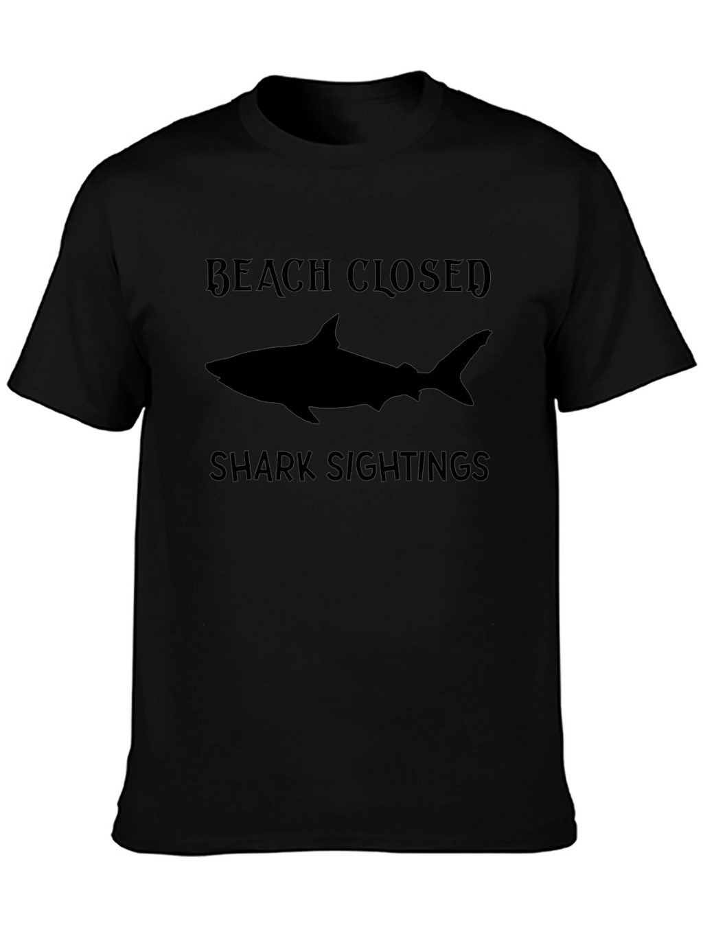Beach Closed Shark Sighting Graphic Tee