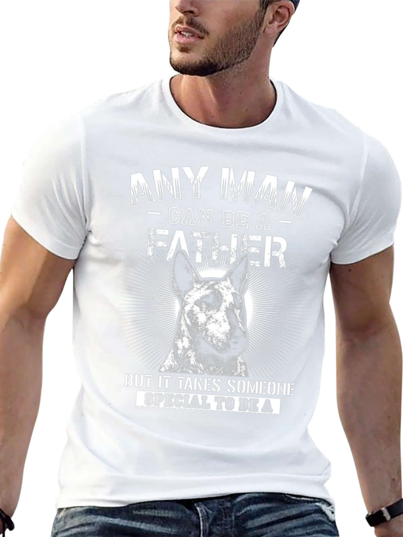 Any Man Can Be A Father T-Shirt