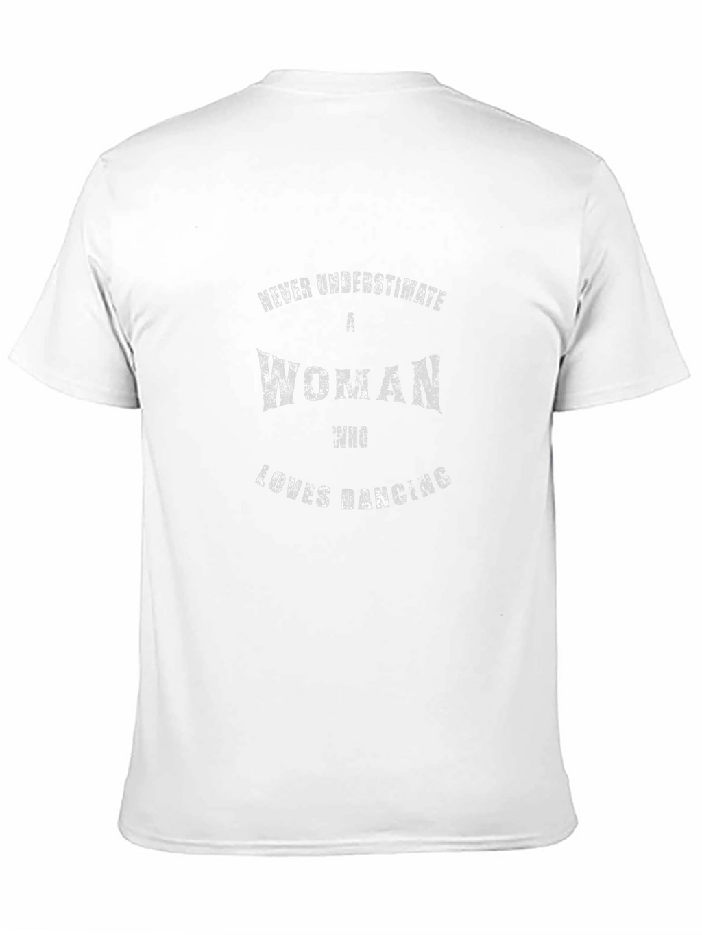 Dancing Woman Graphic Tee - Black
