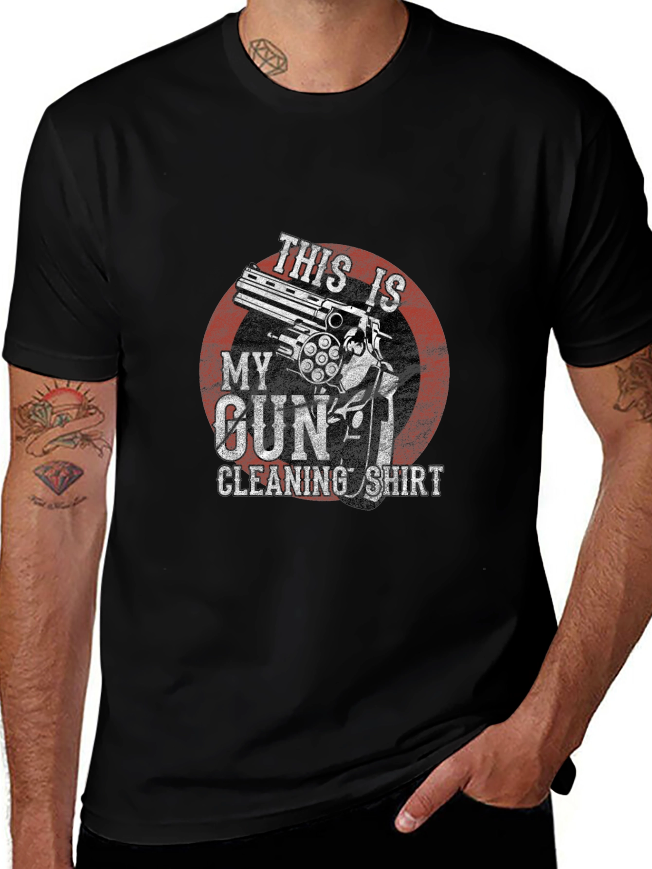 This Is My Gun Cleaning Shirt - Funny Graphic Tee