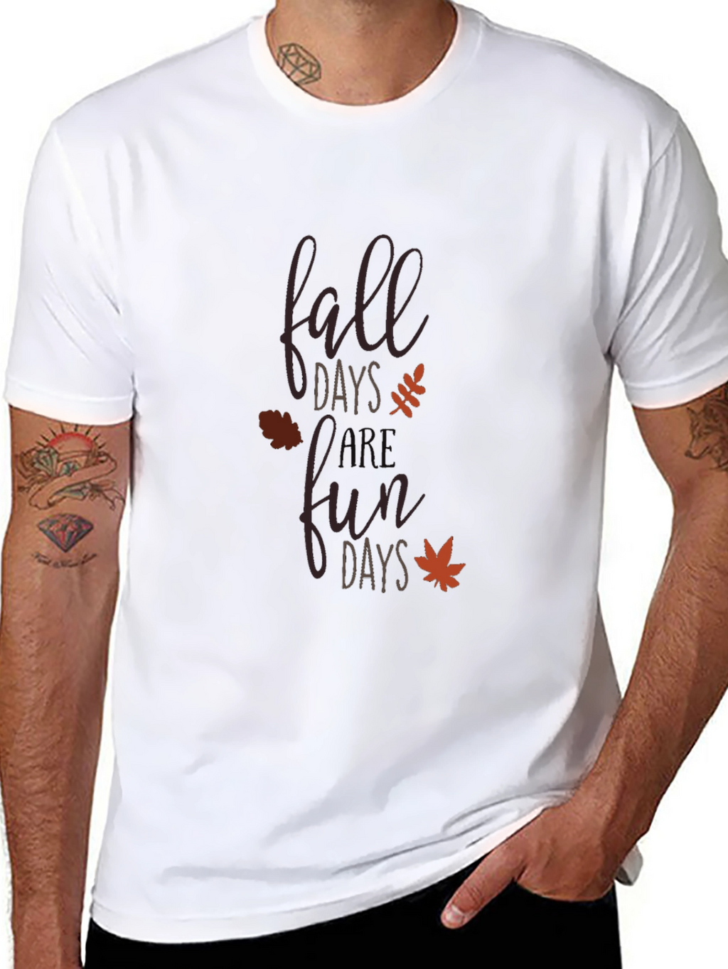 Fall Days Are Fun Days Graphic Tee