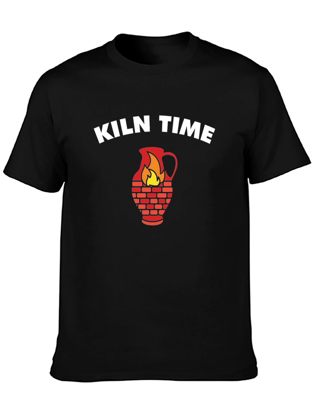 Kiln Time Graphic T-Shirt - Black