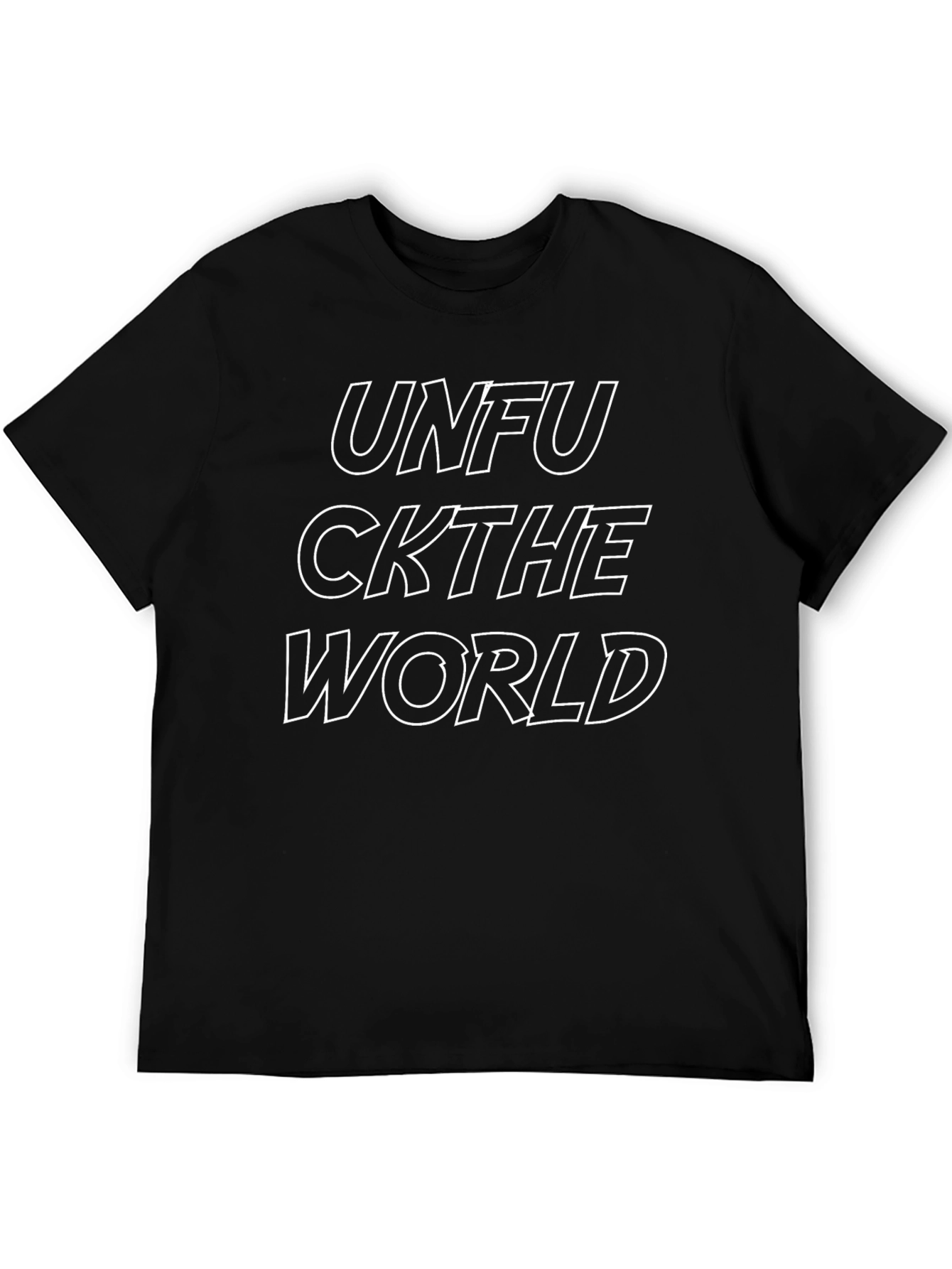 Unf*ck the World Graphic T-Shirt - Bold Statement Tee