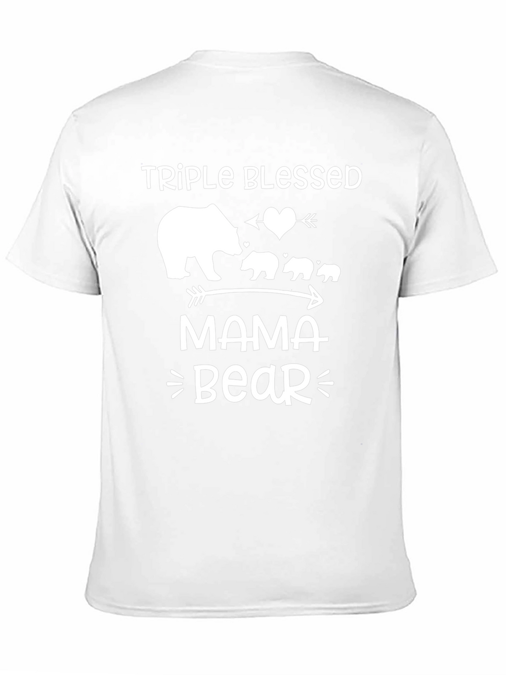 Triple Blessed Mama Bear T-Shirt