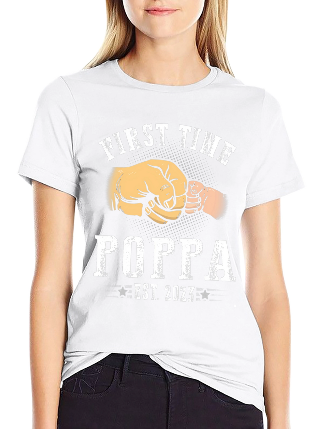 First Time Poppa 2023 T-Shirt