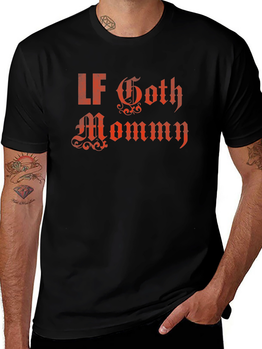 LF Goth Mommy T-Shirt - Edgy Graphic Tee