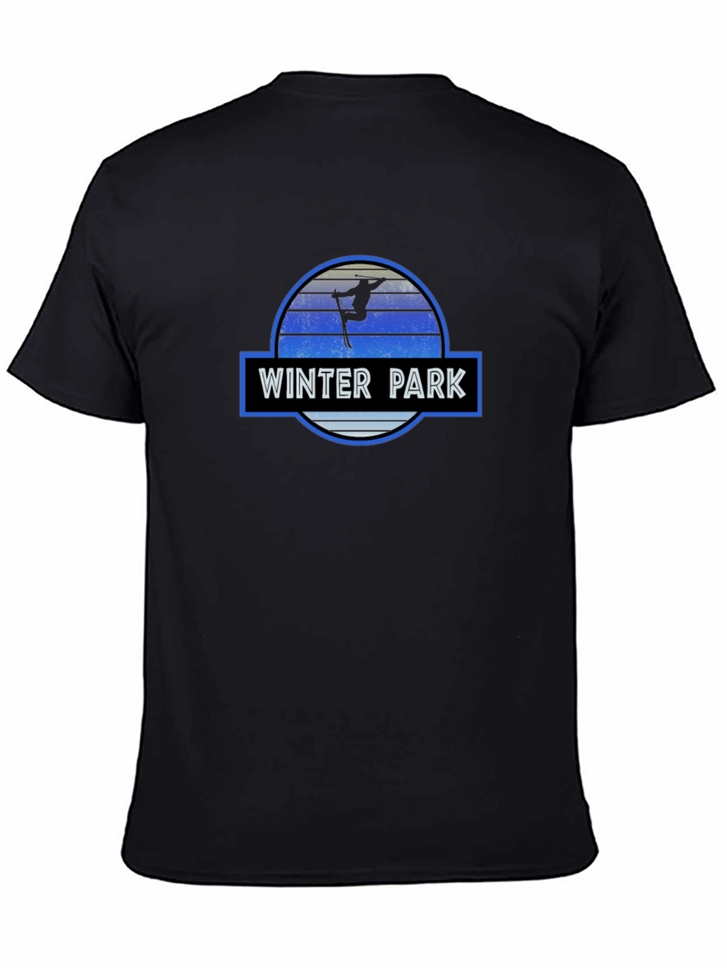 Winter Park Skier T-Shirt - Retro Style