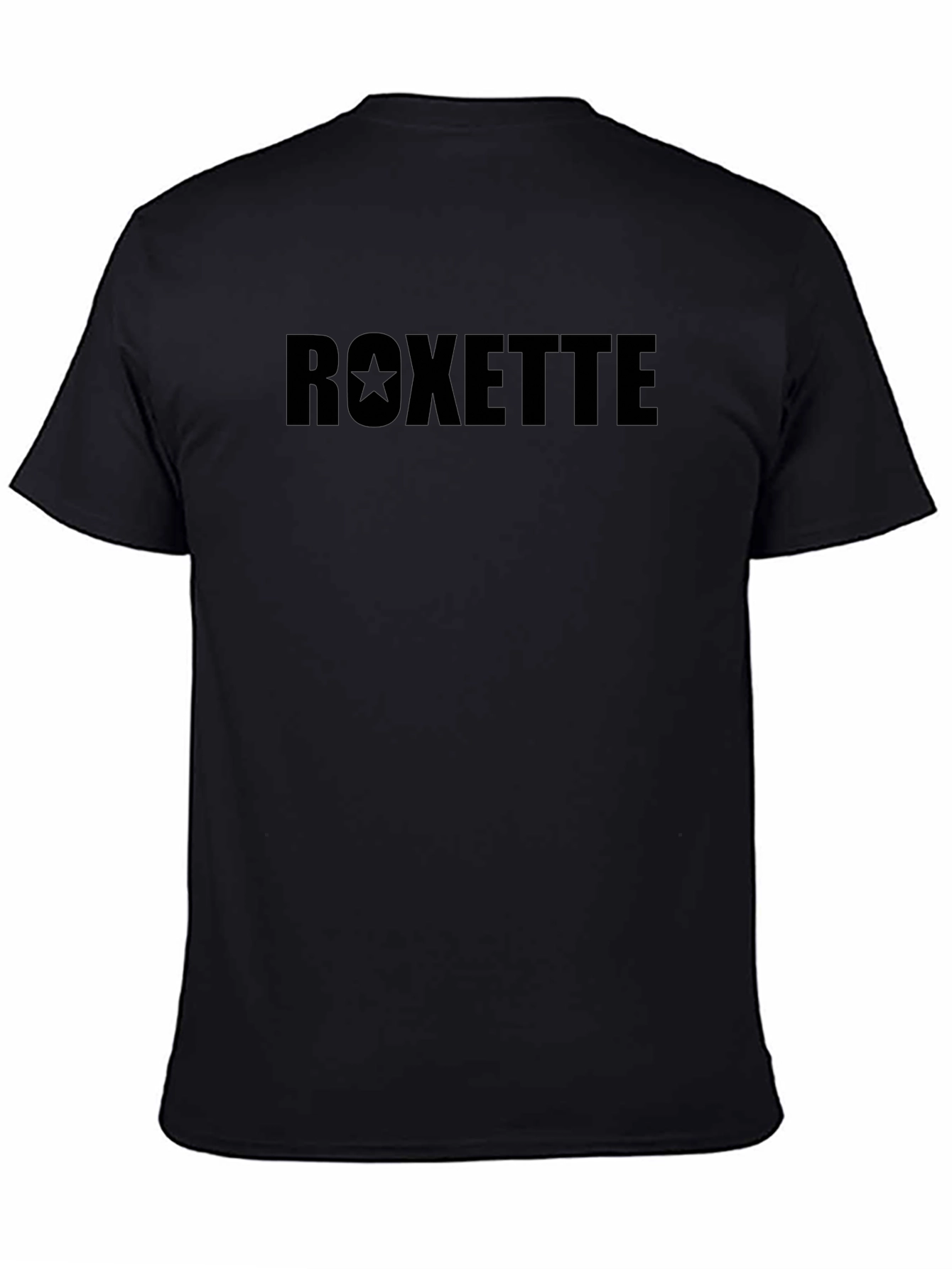 Roxette Band T-Shirt - Classic Black Tee